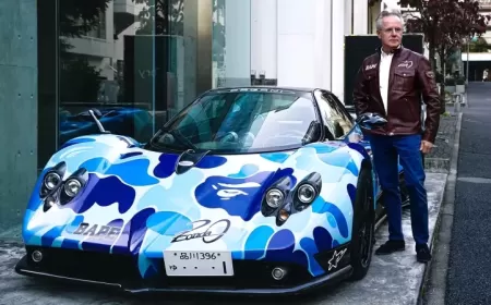 Bape and Pagani Collaborate Again To Combine the Arts of Fashion and Hypermobility