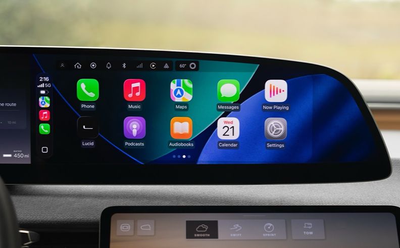 Lucid Begins Rolling Out Apple CarPlay® and Android Auto™ to Lucid Gravity via Over the Air Update