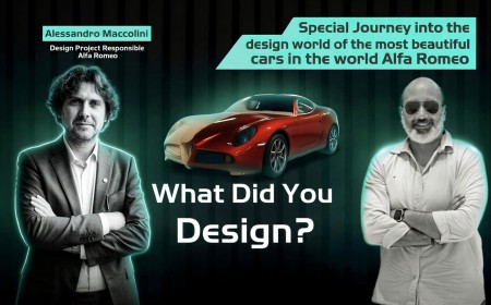 Alessandro Molini Alfa Romeo design interview inside the Arese museum