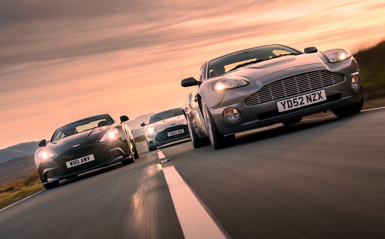 Aston Martin Vanquish at 25 – three generations of flagship performance & engineering excellence