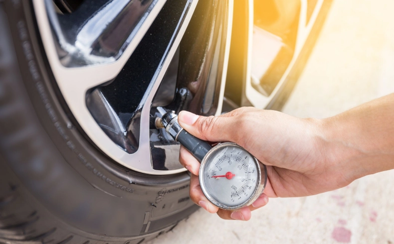 Drive Safe and Always Check Your Tire Pressure 
