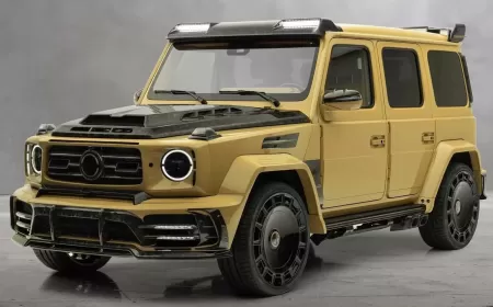 Mansory Shows Off Desert-Themed Mercedes G63 With 899 HP