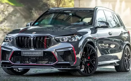 BMW X5 M Makes 730 HP With Manhart Engine Upgrade, Gets Fresh Styling