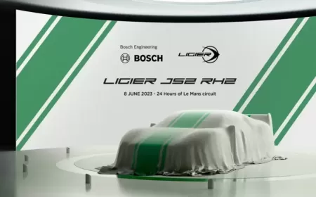 شركة Bosch تتعاون مع Ligier أوتوموتيف الفرنسية لتطوير سيارة هيدروجينية جديدة عالية الأداء