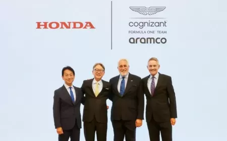 Honda To Supply Powertrain To Aston Martin F1 From 2026