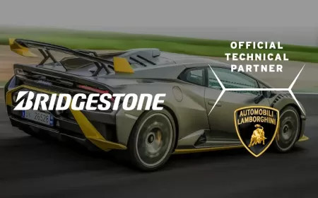 Bridgestone named as ‘Official Technical Partner’ of Lamborghini
