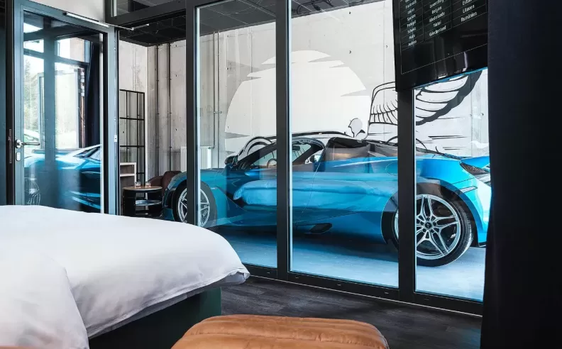 A Room Made for Car Enthusiasts