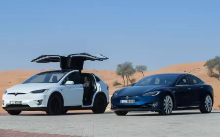 Elevating Electric Vehicle Service: Tesla's Service Center in the UAE