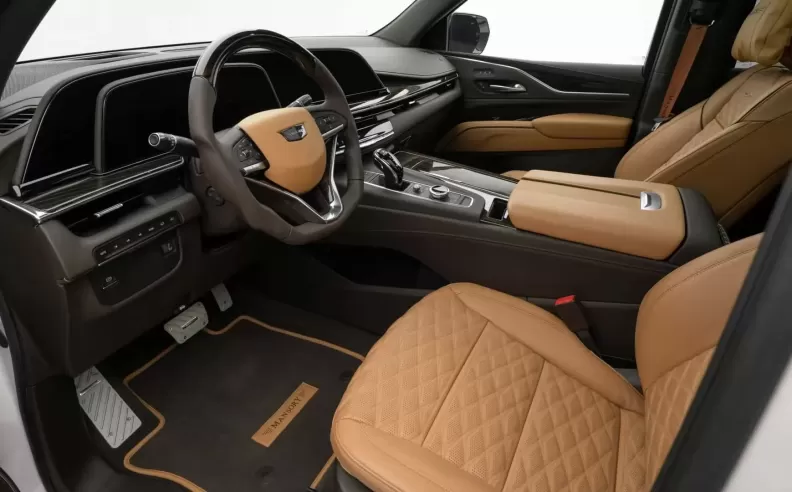 Inside the Cadillac Escalade Mansory 