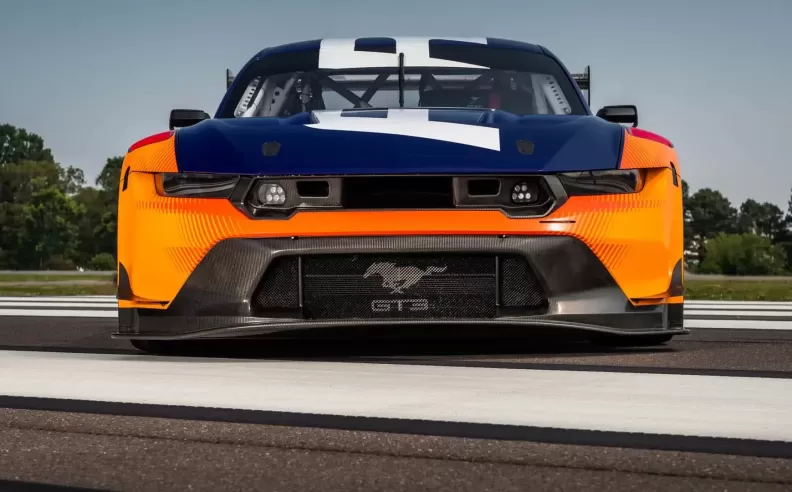 Mustang GT3 powertrain and design