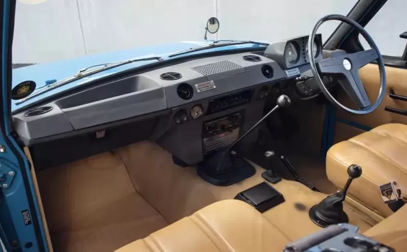 In 1970, a comfortable 4x4 vehicle was something new 