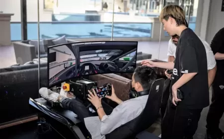 إطلاق مركز سيم جديد للسباقات الافتراضية الالكترونية يساعد المواهب الشابة  في الانتقال إلى رياضة السيارات الواقعية