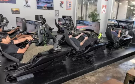 New Sim racing venue launched to send young talent into motor sport.