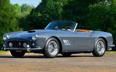 THE ONLY FERRARI 250 GT CALIFORNIA SPIDER TO RACE THE TARGA FLORIO IN PERIOD HEADS TO AUCTION IN MONTEREY