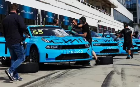 Lynk & Co Cyan Racing Thrives in 2023 TCR World Tour