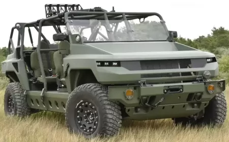 GM's EMCV Breaks Cover As Militarized GMC Hummer EV