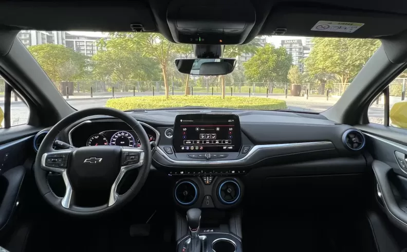 The technology and safety features in the 2023 Chevrolet Blazer.