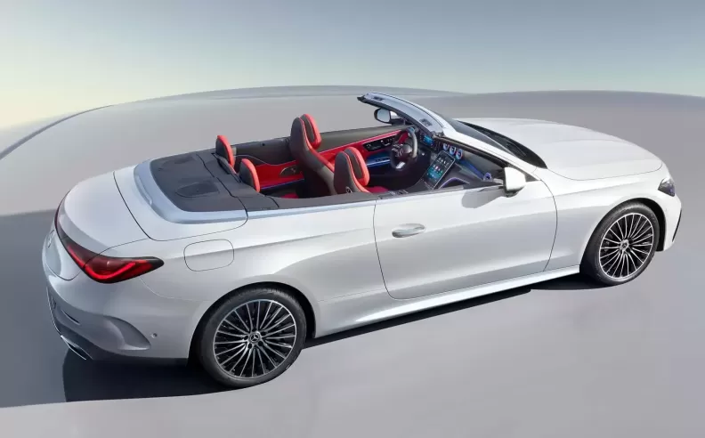 The Mercedes Benz CLE Cabriolet