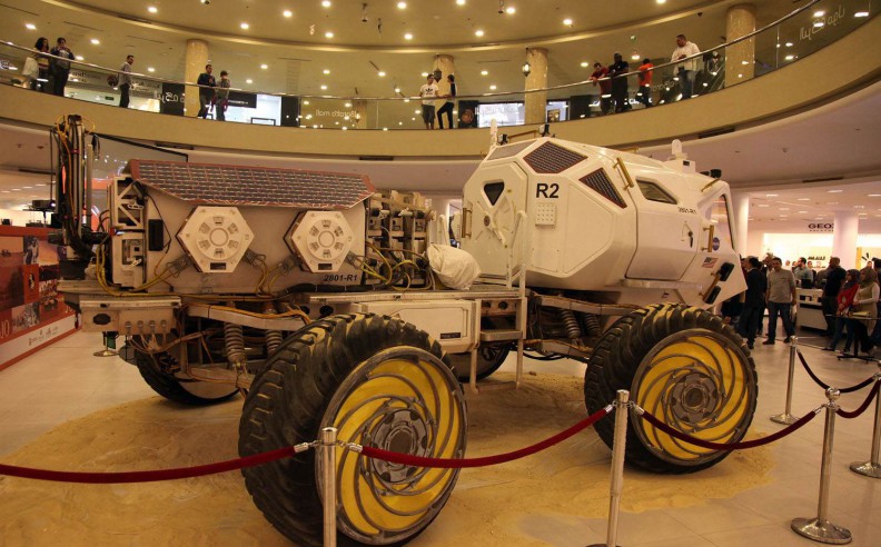 The Martian Rover from The Movie