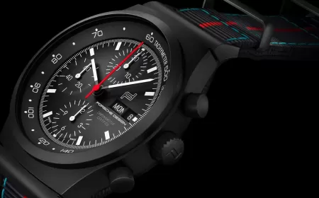 Porsche Design Debuts $11,000 Watch To Celebrate 75 Years Of Porsche