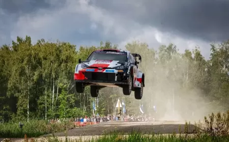 TOYOTA GAZOO Racing Clinches Victory at Rally Estonia