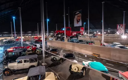 تعرف على تراث السيارات الغني الذي يقدمه متحف السيارات الوطني في أبوظبي