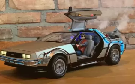 Great Scott! DeLorean BTTF RC Car: Lights, Sounds, and Smoke for 1.21 Gigawatts of Fun
