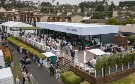 ASTON MARTIN BRING HIGH-PERFORMANCE AND ULTRA-LUXURY TO PEBBLE BEACH WITH UNVEIL OF  NEW SPORTS CAR AND THRILLING VR TECHNOLOGY