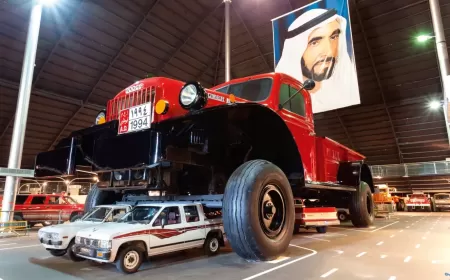 Exploring Automotive History: A Journey through UAE's Car Museums and Cafes for Enthusiasts
