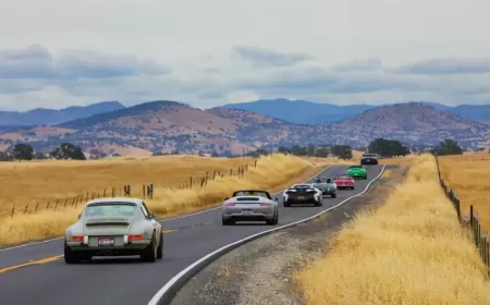 The best roads to drive your sports car in the heart of nature