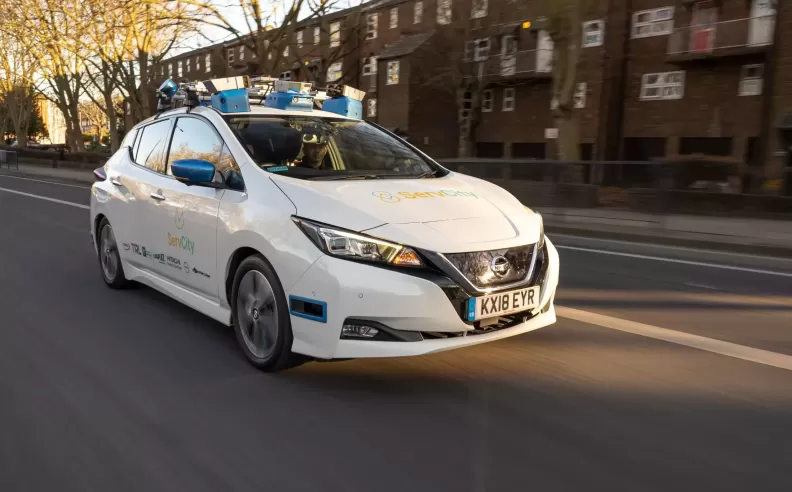 100% electric Nissan LEAF is part of ServCity