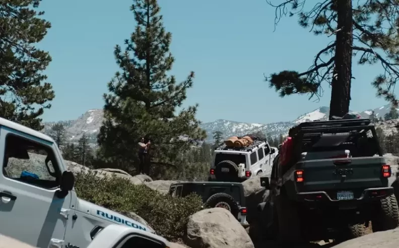 The mighty Rubicon Trail