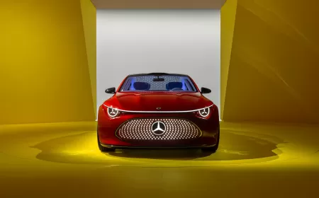 Mercedes-Benz Concept CLA Class: The Electric Future of Desire