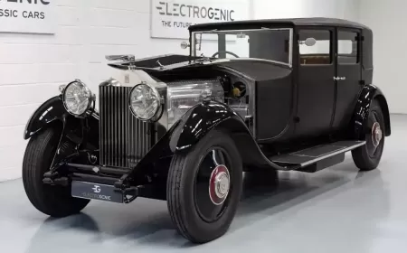 Electrifying History: The 1929 Rolls-Royce Phantom II EV Conversion by Electrogenic