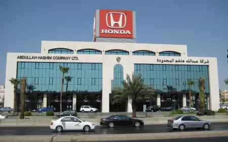 Honda Car Range at Abdullah Hashim Company Showroom in KSA