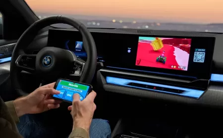 BMW and AirConsole Celebrate In-Car Gaming Launch with Joint Appearance at Gamescom, Announcing New Game for 2024