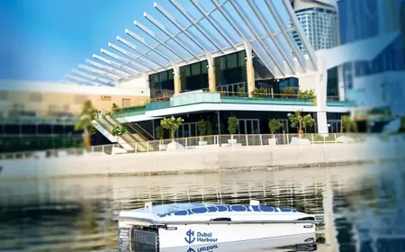Dubai Harbour Marinas introduces first ever floating waste collector drone in the UAE