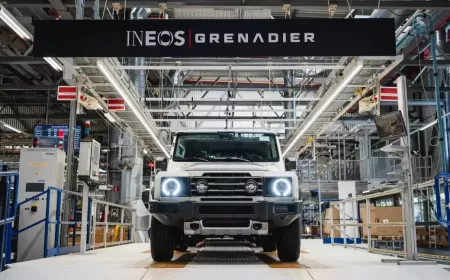 INEOS AUTOMOTIVE BEGINS PRODUCTION OF GRENADIER 4X4s FOR NORTH AMERICA
