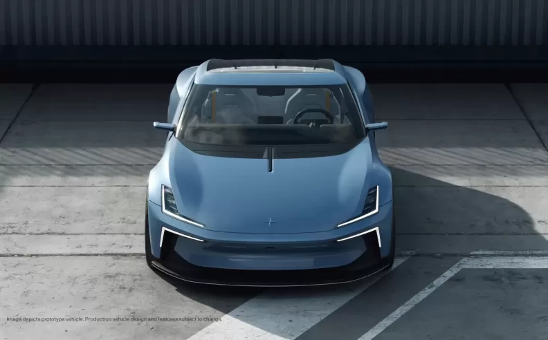 Exclusive showcase of the Polestar 6 electric