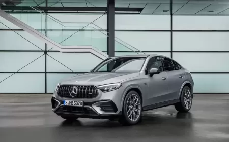 The New Mercedes-AMG GLC Coupé: Stylish Design Meets Sporty Driving Dynamics