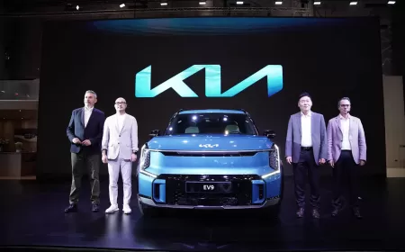 كيا تُطلق رسمياً أولى سياراتها الكهربائية الرائدة في منطقة الشرق الأوسط وأفريقيا