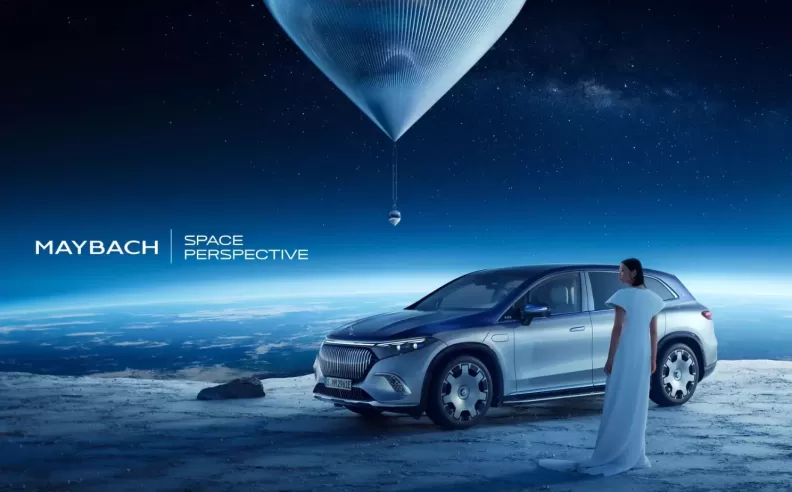 Mercedes-Maybach vehicles will transport Explorers as ground shuttles during spaceflight trips