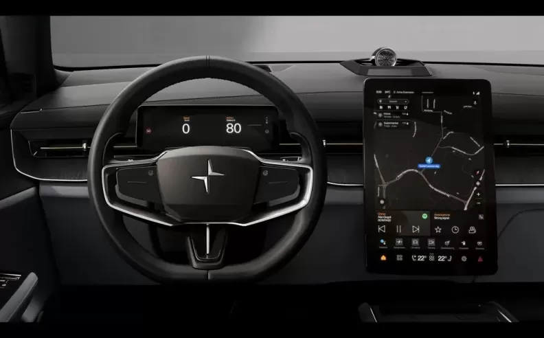 Android Automotive OS in Polestar 2