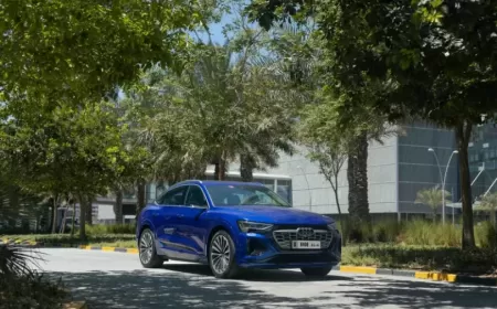 Experience all-electric luxury with the new Audi Q8 e-tron