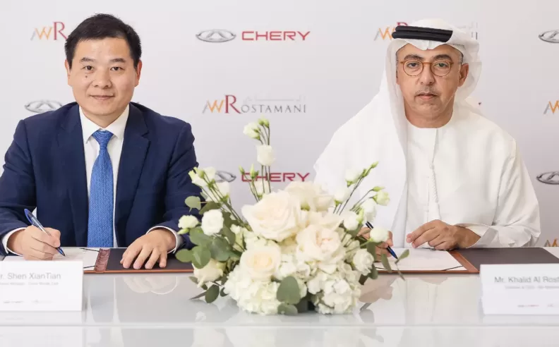 AWROSTAMANI GROUP PARTNERS WITH CHERY 
