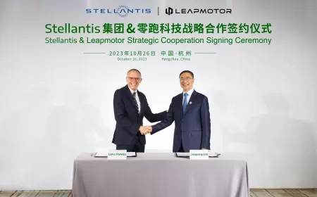 Stellantis to Become a Strategic Shareholder of Leapmotor with €1.5 Billion Investment and Bolster Leapmotor’s Global Electric Vehicle Business