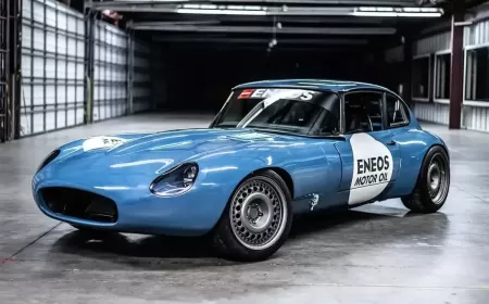 Jaguar E-Type With Supra 2JZ Engine and BMW M3 Gearbox