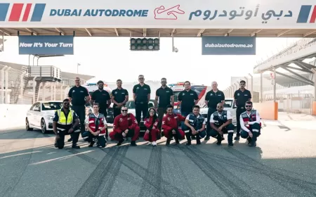 حلبة دبي أوتودروم تعزز سلامة القيادة خلال الموسم الجديد لرياضة السيارات