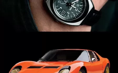 Limited Edition Watches Uses Original Lamborghini Miura Parts
