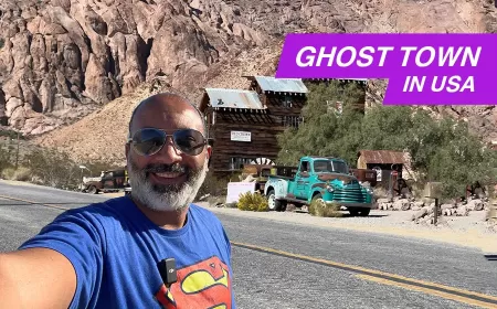 In video: Exploring Abandoned Ghost Towns in American Desert